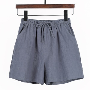 Short décontracté en coton pour femmes