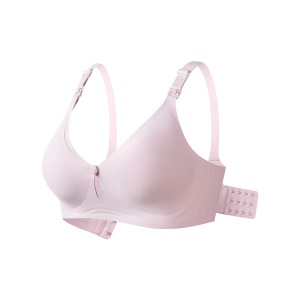 Soutien-gorge d'allaitement grande taille mince double boucle ouverte sans anneau en acier