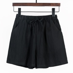 Short décontracté en coton pour femmes