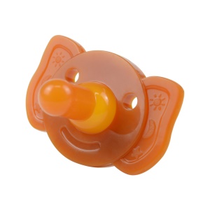 Tétine en silicone à tête plate ronde