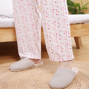 Pantalon casual femme en coton doux et respirant