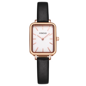 Petite montre verte pour dames montre à quartz imperméable casual