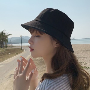 Chapeau de pêcheur de couleur unie Version pour couple