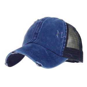 Casquette de baseball en denim