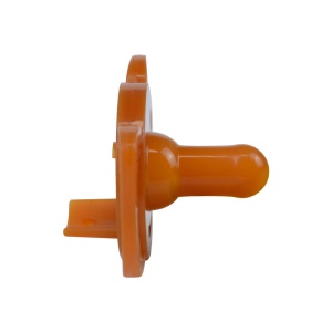 Tétine en silicone à tête plate ronde