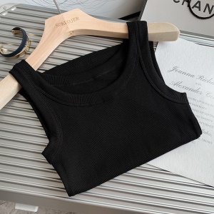 Gilet décontracté en coton pour femmes