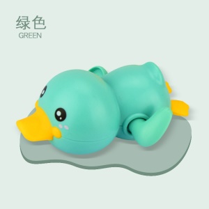 Jouets de bain pour enfants - Canard mécanique à remontoir