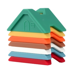 Blocs de construction jouets pour enfants en silicone