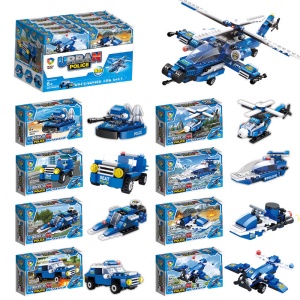 Assemblage d'un hélicoptère éducatifs pour enfants
