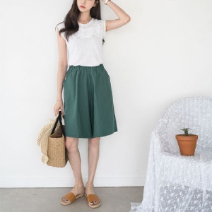 Shorts femmes coton casual loose