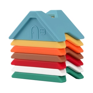 Blocs de construction jouets pour enfants en silicone