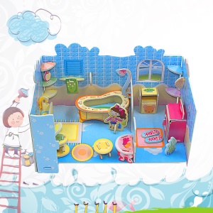 Jouet de puzzle 3D stéréo