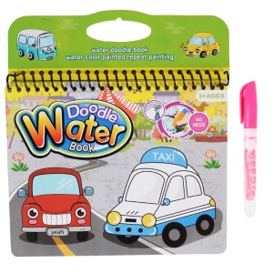 Carnet de croquis pour enfants + stylo aquatique réutilisable