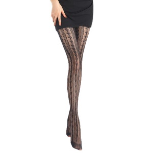 Collant noir ultra mince et sexy