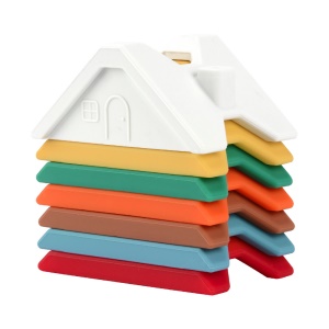Blocs de construction jouets pour enfants en silicone