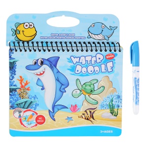 Carnet de croquis pour enfants + stylo aquatique réutilisable