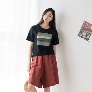 Shorts femmes coton casual loose