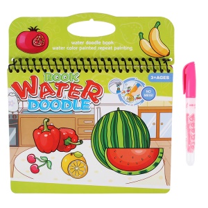 Carnet de croquis pour enfants + stylo aquatique réutilisable