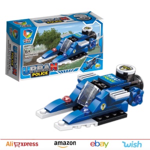 Assemblage d'un hélicoptère éducatifs pour enfants