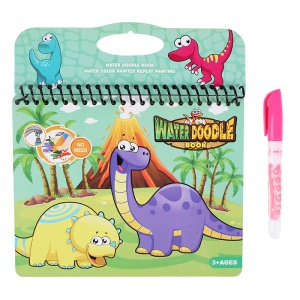 Carnet de croquis pour enfants + stylo aquatique réutilisable