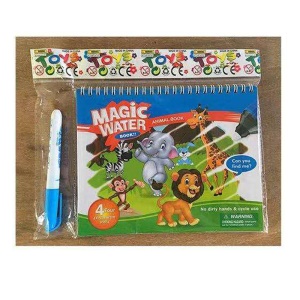 Carnet de graffiti pour enfants + stylo aquatique réutilisable