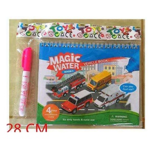 Carnet de graffiti pour enfants + stylo aquatique réutilisable