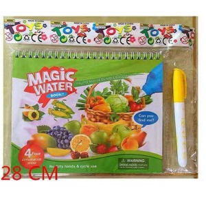 Carnet de graffiti pour enfants + stylo aquatique réutilisable