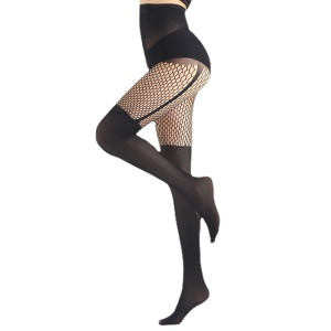 Collant noir ultra mince et sexy