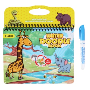 Carnet de croquis pour enfants + stylo aquatique réutilisable