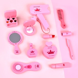 Jouet ensemble de maquillage en bois