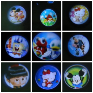 lampe LED  à main pour enfants avec projection lumineuse