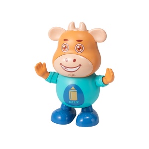 Jouets pour enfants modèle de la vache électrique et lumineux avec la music