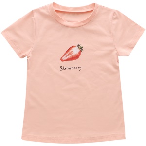 T-shirt manches courtes pour fille de 3 à 8 ans