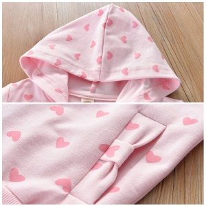 Sweat Capuche en Coton pour filles enfant