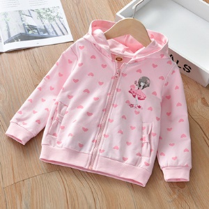 Sweat Capuche en Coton pour filles enfant