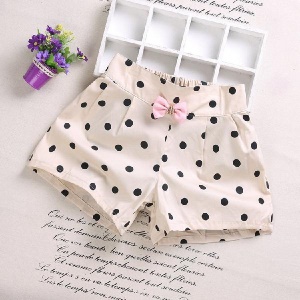 Short pour fille en coton