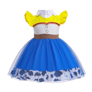 Robe manches courtes pour fille