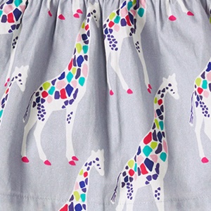 Little Maven Top fille en coton avec bretelles