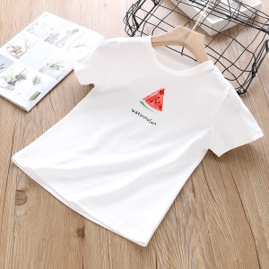T-shirt manches courtes pour fille de 3 à 8 ans