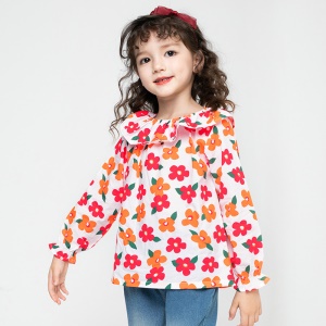 Chemise manches longues pour fille