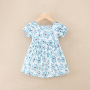 Robe fleurie pour petite  fille