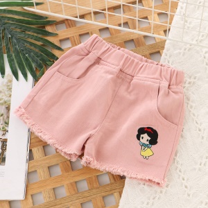 Short en denim pour filles de 3 à 8 ans