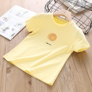 T-shirt manches courtes pour fille de 3 à 8 ans