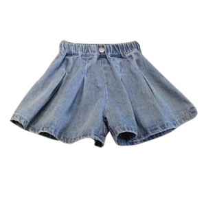 Short en denim ample pour fille