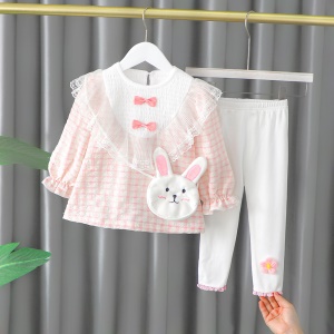 Ensemble pour filles (chemise + pantalon)