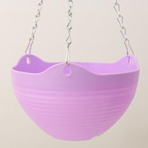 Paniers suspendus en plastique avec Chaînes  de 40 cm de long