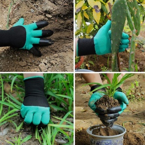 Gants de protection pour le jardinage  Résistant à l'abrasion Antidérapant