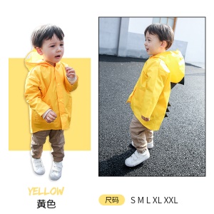 Imperméable pour enfants 2-6 ans Dinosaure de dessin animé