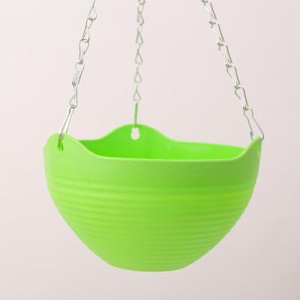 Paniers suspendus en plastique avec Chaînes  de 40 cm de long