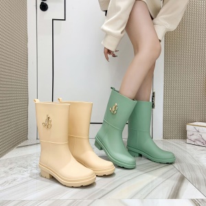 Chaussures de pluie  en PVC, imperméables et antidérapantes pour femmes